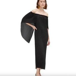 Delfi Collective Black Ava Off Shoulder Formal Dress XS